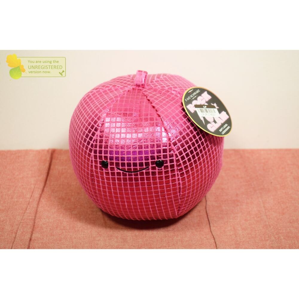 FAO Schwarz 9" Disco Ball Toy Plush